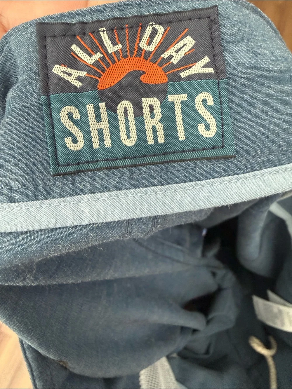 Faherty All Day Shorts Mens 32 Blue 9